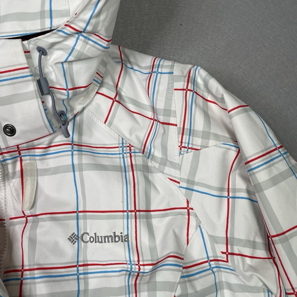 Columbia Sportswear Company Jacket Large White and Red Fleece Lined women - Picture 2 of 7